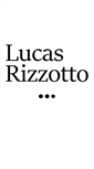 Mobile Screenshot of lucasrizzotto.com