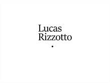 Tablet Screenshot of lucasrizzotto.com